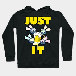 Bugs Sipping Beer Hoodie